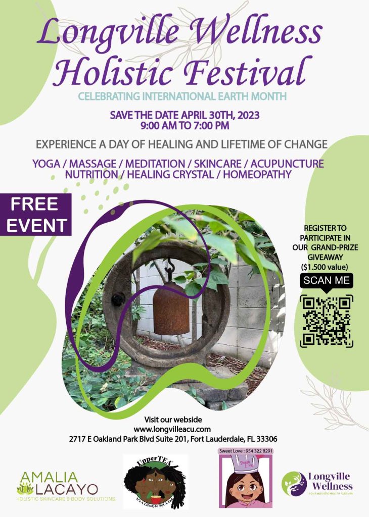 holistic festival flyer
